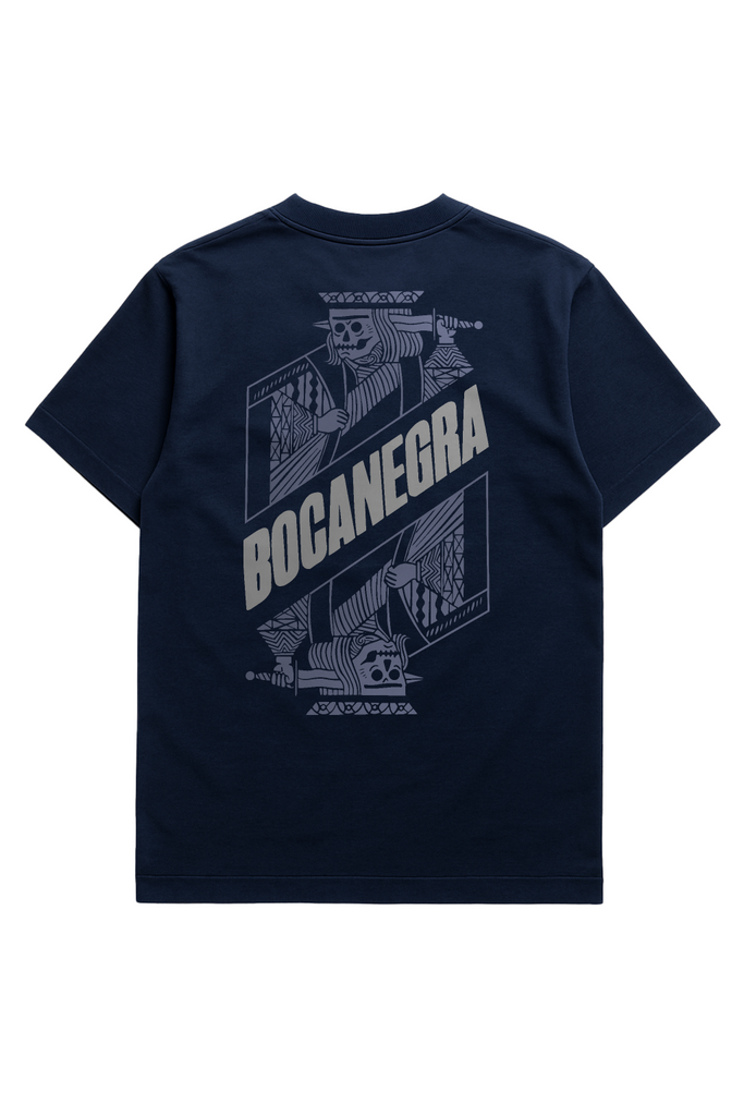 T-shirt Rey Calavera azul oscuro