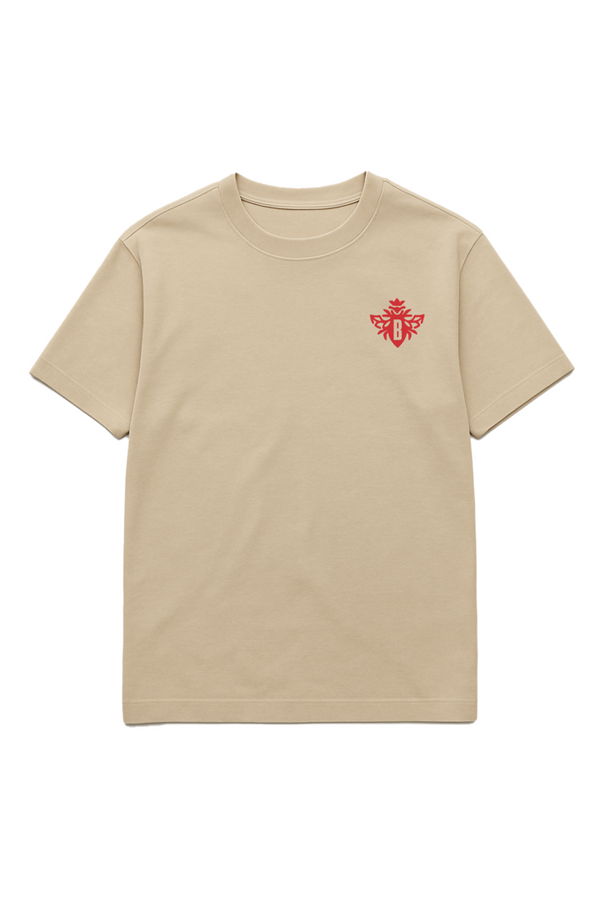 T-shirt Avispa Reina beige