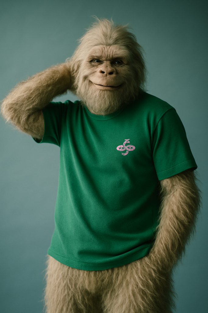 T-shirt Serpiente & Daga verde