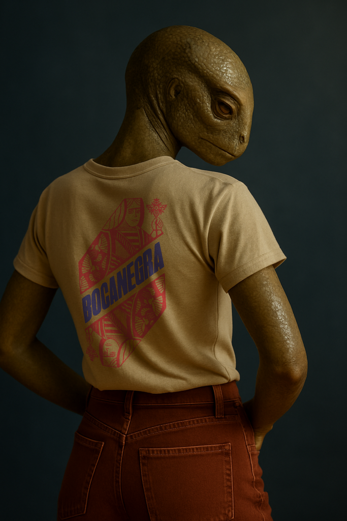 T-shirt Avispa Reina beige