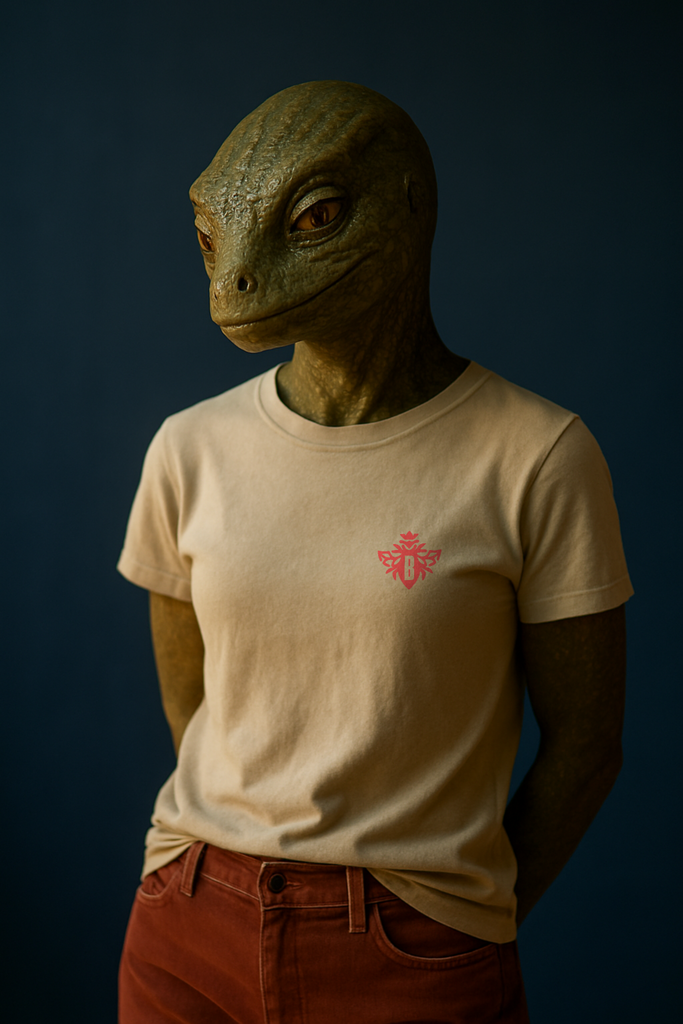 T-shirt Avispa Reina beige