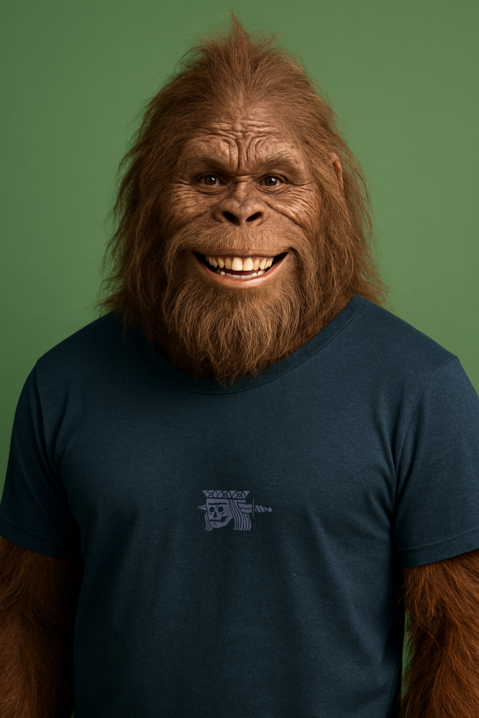 T-shirt Rey Calavera azul oscuro